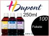   H.DUPONT Hőfixálós Selyemfesték | 250ml | 100-Noir | Fekete