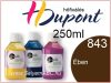 H.DUPONT Hőfixálós Selyemfesték | 250ml | 843 - Ebene | Ében barna