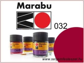 MARABU Selyemfesték |  50ml | Kárminvörös | 032