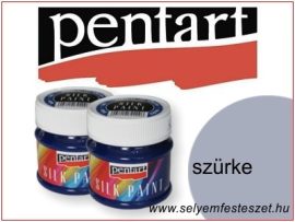 PENTART Selyemfesték |  50ml | Szürke