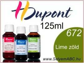 H.DUPONT Gőzfixálós Selyemfesték | 125ml | 672 - Tilleul | Lime zöld