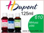   H.DUPONT Gőzfixálós Selyemfesték | 125ml | 610 - Myrthe | Mirtusz zöld