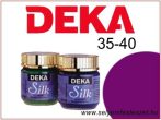 DEKA Selyemfesték | 35-40 | 50ml | Padlizsán