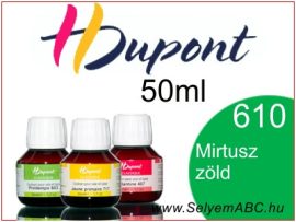 H.DUPONT Gőzfixálós Selyemfesték | 50ml | 610 - Myrthe | Mirtusz zöld