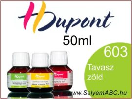 H.DUPONT Gőzfixálós Selyemfesték | 50ml | 603 - Printemps | Tavasz zöld