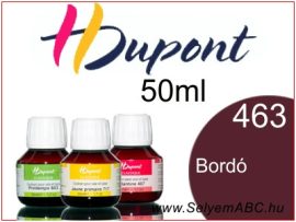 H.DUPONT Gőzfixálós Selyemfesték | 50ml | 463 - Bordeaux | Bordó