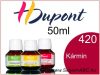   H.DUPONT Gőzfixálós Selyemfesték | 50ml | 420 - Carmin | Kármin