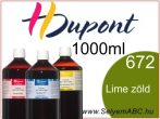   H.DUPONT Gőzfixálós Selyemfesték | 1000ml | 672 - Tilleul | Lime zöld