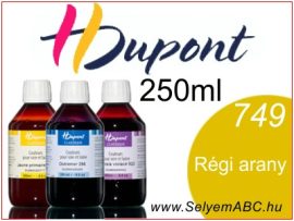 H.DUPONT Gőzfixálós Selyemfesték | 250ml | 749 - Vieil Or | Régi arany