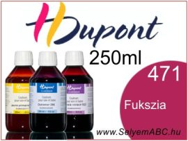 H.DUPONT Gőzfixálós Selyemfesték | 250ml | 471 - Fuchsia | Fukszia