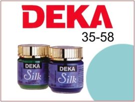 DEKA Selyemfesték | 35-58 | 50ml | Türkizkék