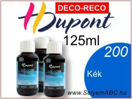 H.DUPONT Gőzfixálós Selyemfesték | 125ml | 200 - Blue DECO RECO | Kék