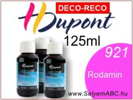 H.DUPONT Gőzfixálós Selyemfesték | 125ml | 921 - Rhodamine DECO RECO | Vörös