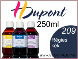 H.DUPONT Gőzfixálós Selyemfesték | 50ml | 209 - Vieux bleu | Régies kék