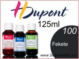 H.DUPONT Gőzfixálós Selyemfesték | 125ml | 100 - Noir | Fekete koncentrátum