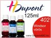   H.DUPONT Gőzfixálós Selyemfesték | 125ml | 402 - Windsor red | Windsor vörös