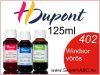 H.DUPONT Gőzfixálós Selyemfesték | 125ml | 402 - Windsor red | Windsor vörös