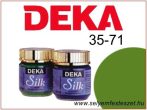 DEKA Selyemfesték | 35-71 | 50ml | Olívzöld
