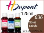   H.DUPONT Gőzfixálós Selyemfesték | 125ml | 836 - Sépia Foncé | Sötét szépia