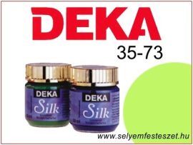 DEKA Selyemfesték | 35-73 | 25ml | Világoszöld