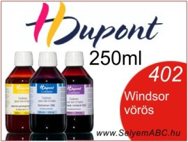 H.DUPONT Gőzfixálós Selyemfesték | 250ml | 402 - Windsor red | Windsor vörös