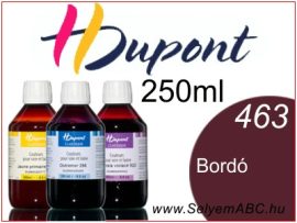 H.DUPONT Gőzfixálós Selyemfesték | 250ml | 463 - Bordeaux | Bordó