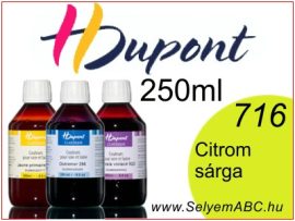 H.DUPONT Gőzfixálós Selyemfesték | 250ml | 716 - Citron | Citromsárga