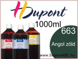 H.DUPONT Gőzfixálós Selyemfesték | 1000ml | 663 - Anglais | Angol zöld