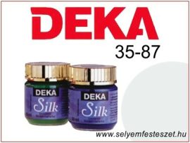 DEKA Selyemfesték | 35-87 | 50ml | Ezüstszürke