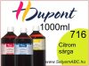 H.DUPONT Gőzfixálós Selyemfesték | 1000ml | 716 - Citron | Citromsárga