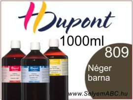 H.DUPONT Gőzfixálós Selyemfesték | 1000ml | 809 - Negrillion | Néger barna