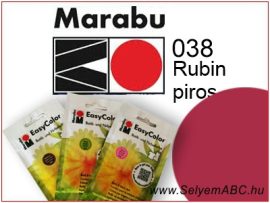 Marabu Por Selyemfesték | EasyColor - Batik | Rubinpiros | 038