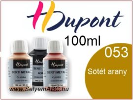 H.DUPONT Selyemkontúr | 100ml | 053| Sötét Arany