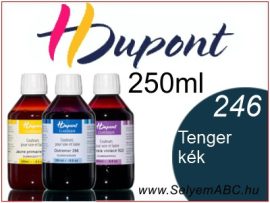 H.DUPONT Gőzfixálós Selyemfesték | 250ml | 246 - Marine | Tengeri kék