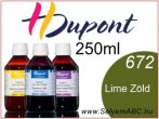   H.DUPONT Gőzfixálós Selyemfesték | 250ml | 672 - Tilleul | Lime Zöld