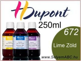 H.DUPONT Gőzfixálós Selyemfesték | 250ml | 672 - Tilleul | Lime Zöld