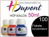 H.DUPONT Hőfixálós Selyemfesték | 50ml | 100 - Noir | Fekete koncentrátum