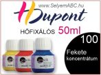   H.DUPONT Hőfixálós Selyemfesték | 50ml | 100 - Noir | Fekete koncentrátum