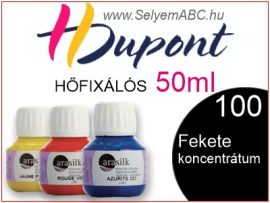 H.DUPONT Hőfixálós Selyemfesték | 50ml | 100 - Noir | Fekete koncentrátum