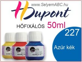 H.DUPONT Hőfixálós Selyemfesték | 50ml | 227 - Azure | Égszín kék