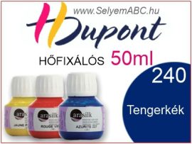 H.DUPONT Hőfixálós Selyemfesték | 50ml | 240 - Ocean | Tengerkék