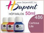   H.DUPONT Hőfixálós Selyemfesték | 50ml | 486 - Certosa | Certosa lila