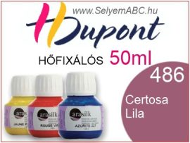 H.DUPONT Hőfixálós Selyemfesték | 50ml | 486 - Certosa | Certosa lila