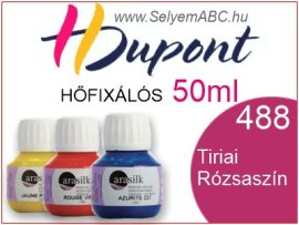 H.DUPONT Hőfixálós Selyemfesték | 50ml | 488 - Tyrien | Tiriai rózsaszín