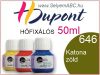   H.DUPONT Hőfixálós Selyemfesték | 50ml | 646 - Army | Katona zöld