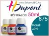   H.DUPONT Hőfixálós Selyemfesték | 50ml | 675 - Atoll | Korall zöld