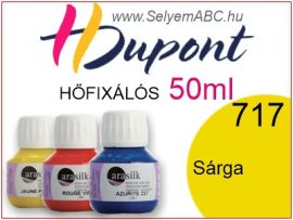 H.DUPONT Hőfixálós Selyemfesték | 50ml | 717 - Yellow | Sárga