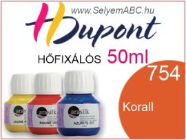 H.DUPONT Hőfixálós Selyemfesték | 50ml | 754 - Coral | Korall