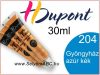 H.DUPONT Selyemkontúr | 30ml | 204 | Gyöngyházfényű azure kék H.DUPONT Selyemkontúr | 30ml | 204 | Gyöngyházfényű azure kék